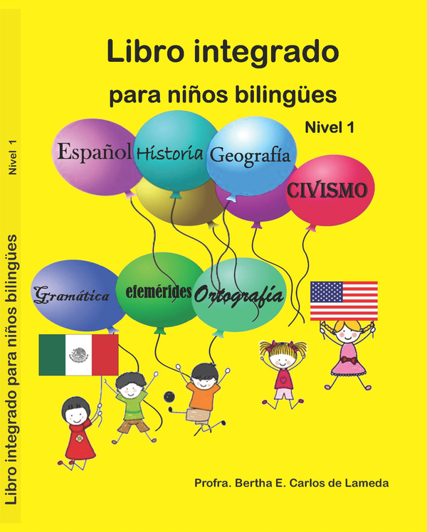 Libro integrado para niños bilingües Nivel 1